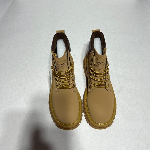 Tamarack Tan Rocky Chunky lace up boots size Ladies 9 Brand New with Tags - Picture 6 of 7